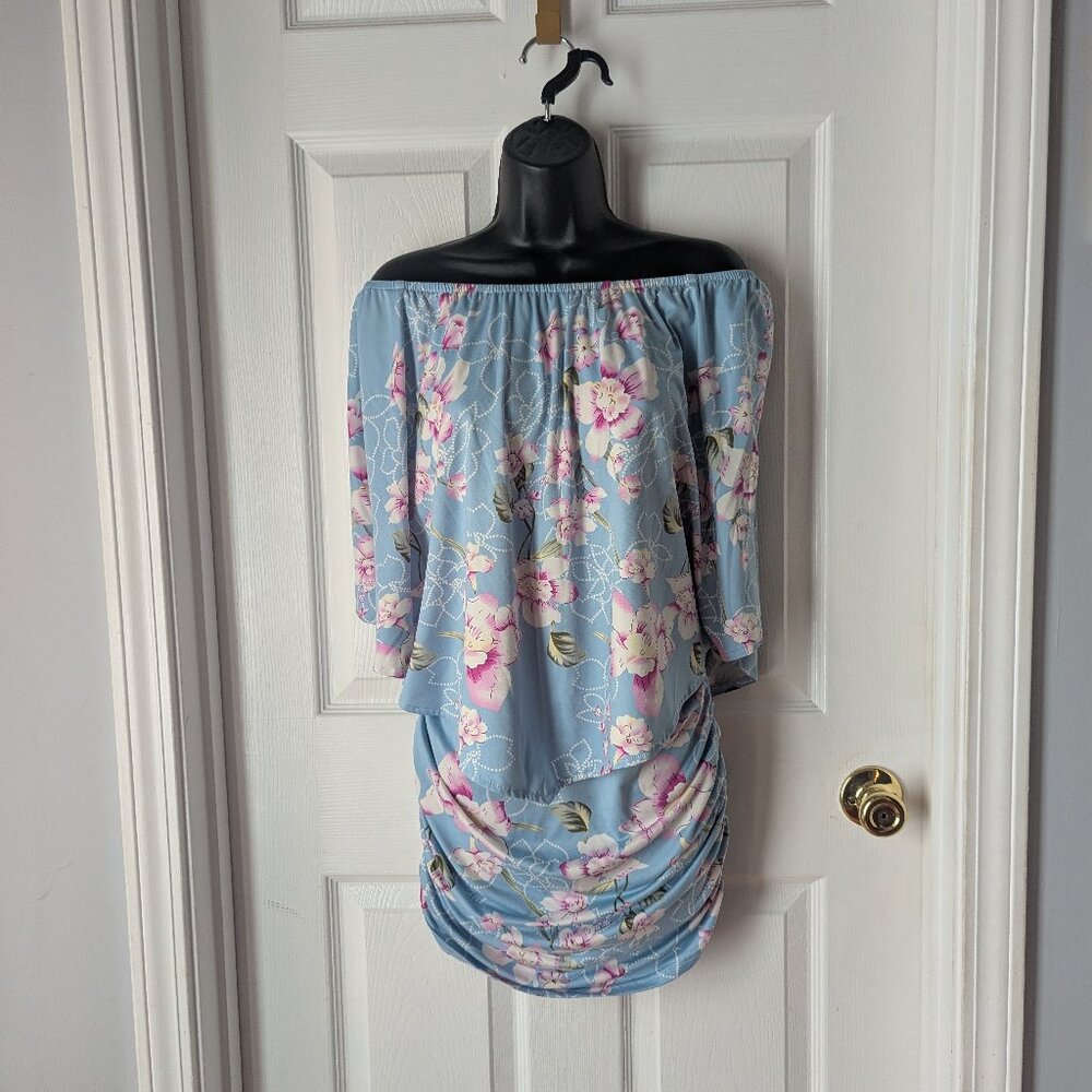 Yincra dress blue and pink - medium